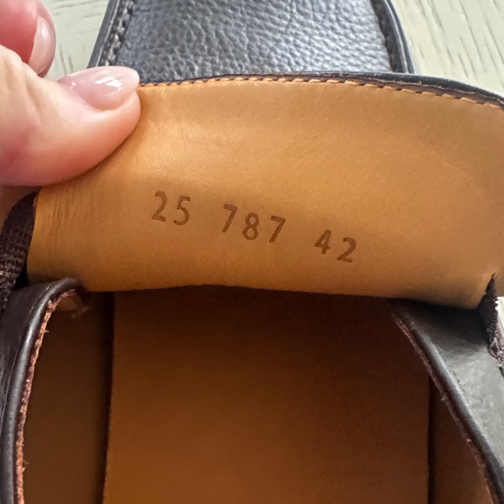 Aurelian Brown Grain City Loafers - Picture 4 of 5